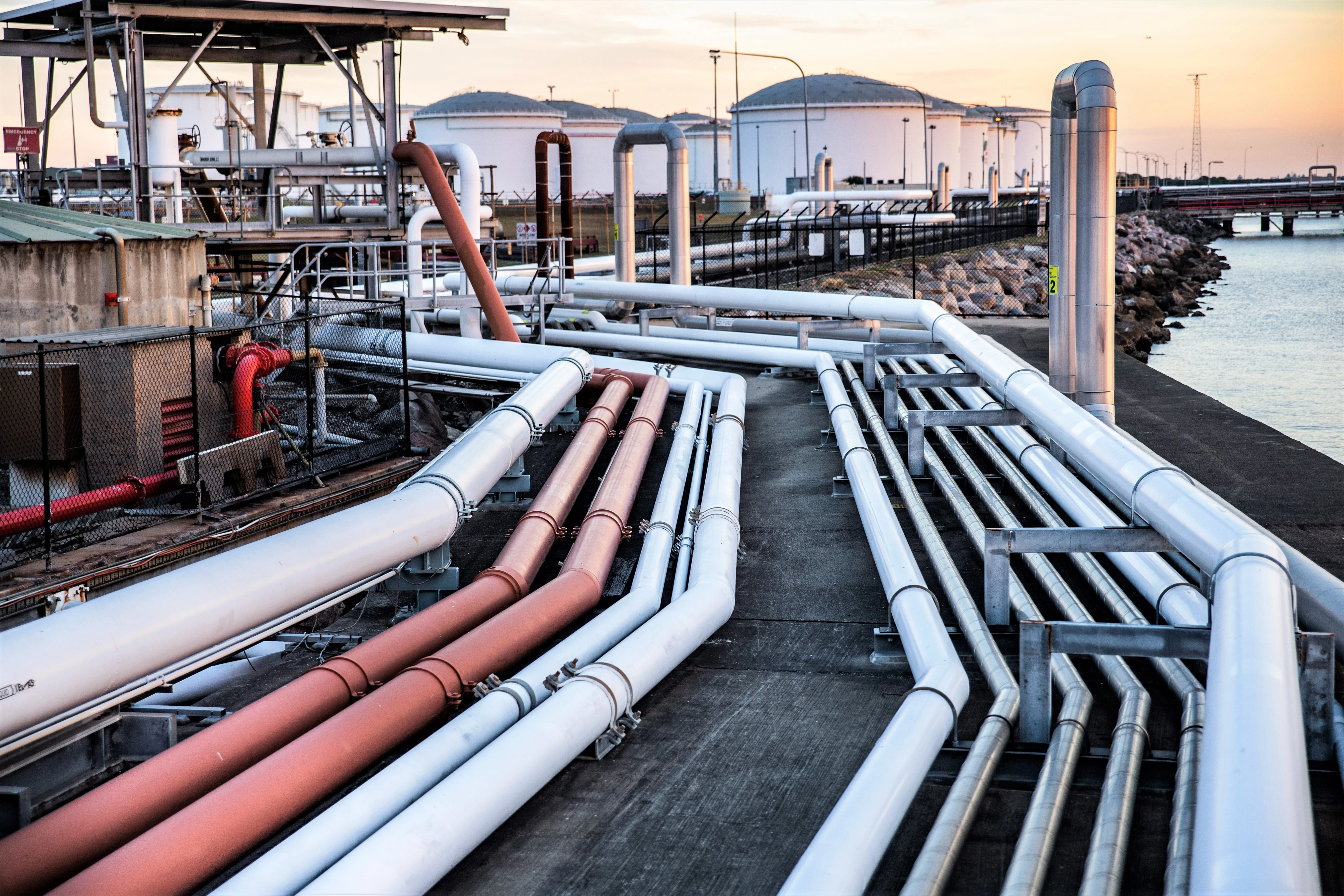 Quantem bulk liquid terminal CCTV pipeline inspection Port Botany Sydney