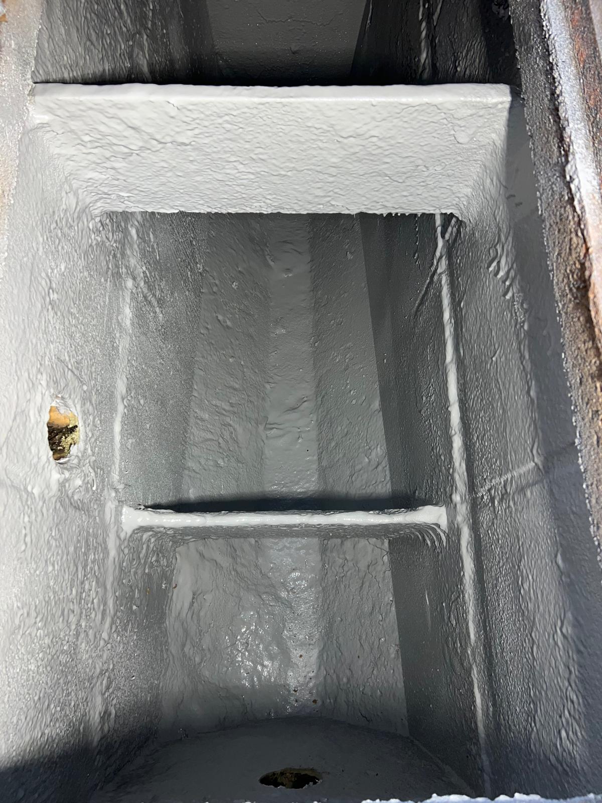 Industrial protective coating — grease trap rehabilitation Sydney